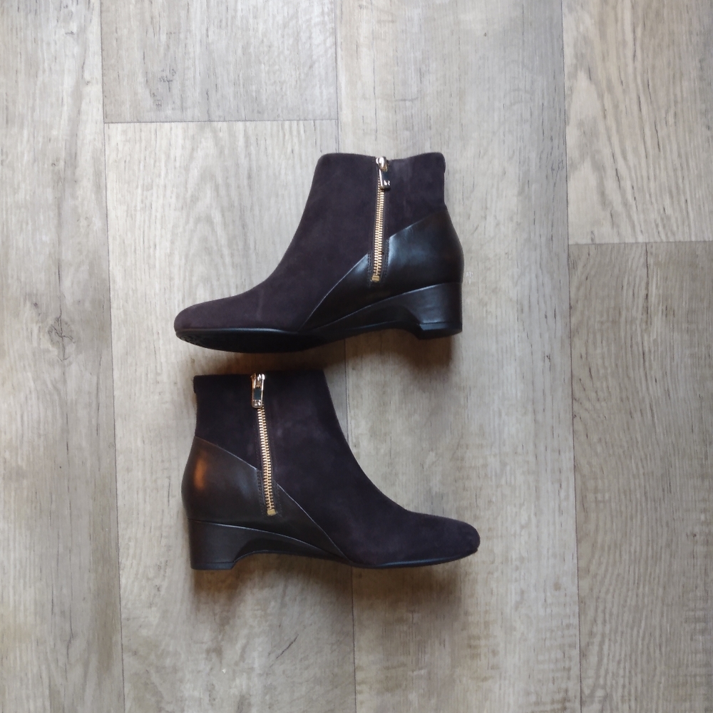Taryn Rose Wedge Boots